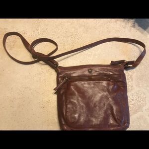 Cochoa Leather Purse Brown